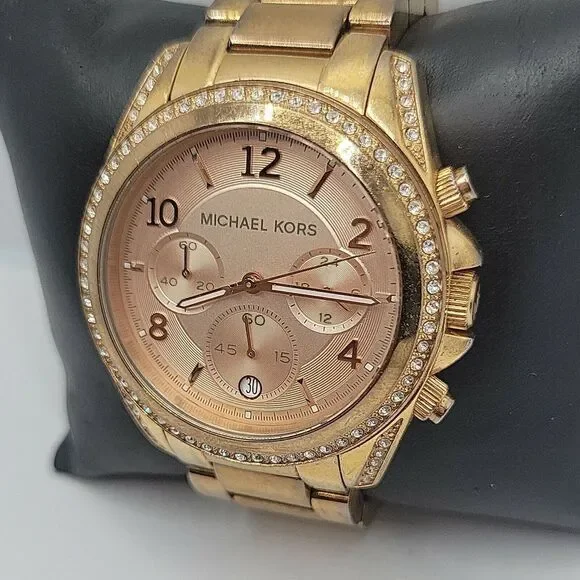 Michael Kors Blair MK5263 Women's Stainless Steel Analog Quartz Dial Watch BC822 - Picture 2 of 10